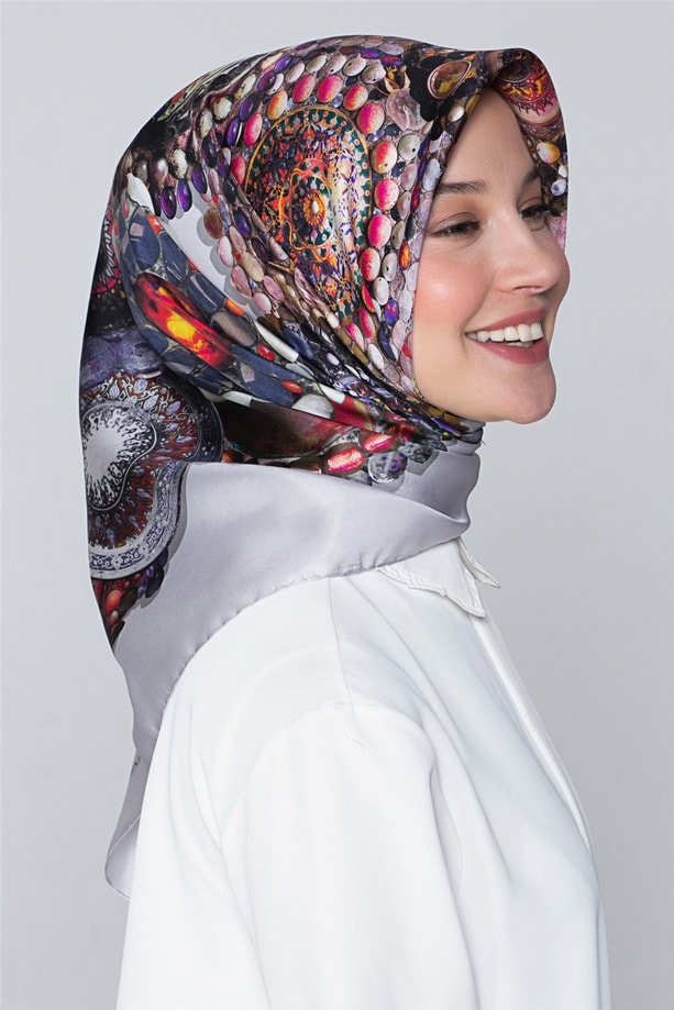Armine Nostalji Twill İpek Eşarp 18Ya7405 83