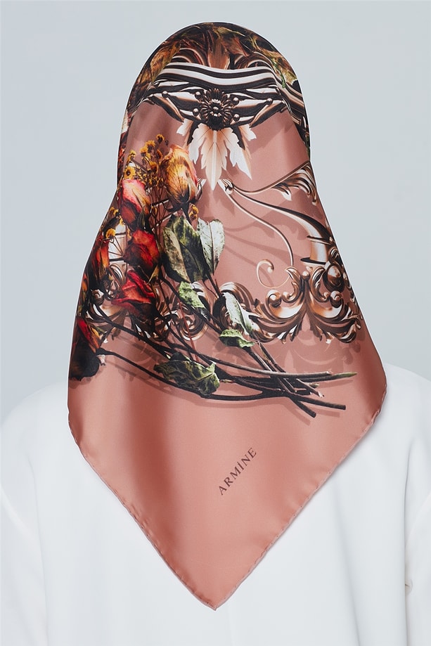 Armine Nostalji Twill İpek Eşarp 18Ya7469 37