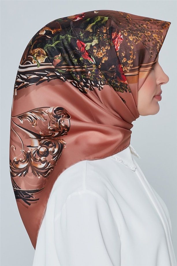 Armine Nostalji Twill İpek Eşarp 18Ya7469 37