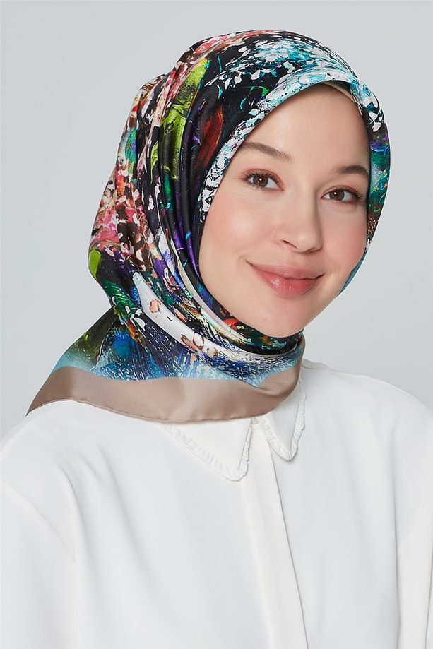 Armine Nostalji Twill İpek Eşarp 18Ya7500 50