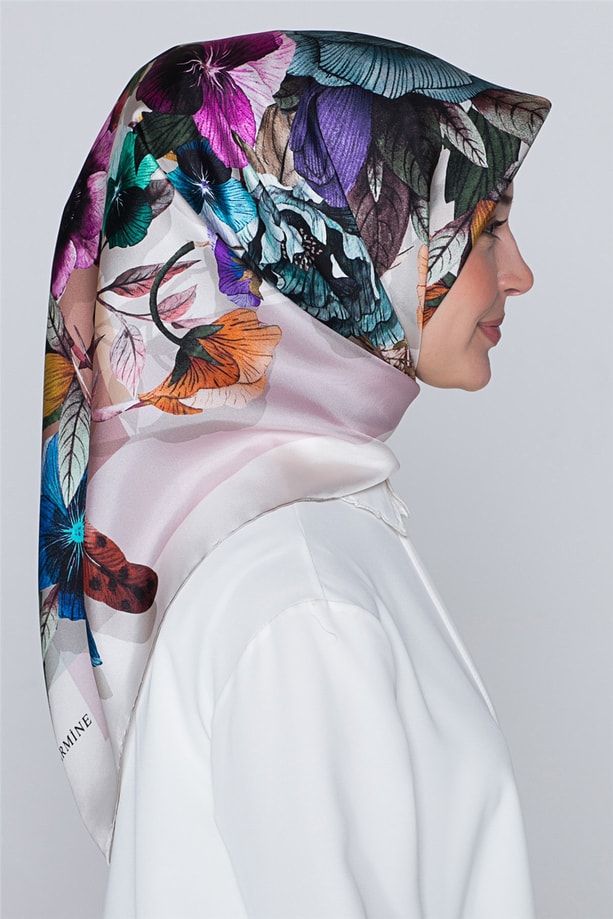 Armine Nostalji Sura İpek Eşarp 18Ya7580 36