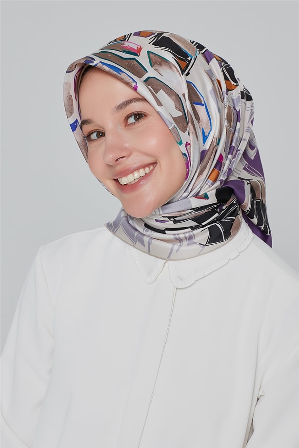 Armine Sura İpek Eşarp 20Ka8410 37