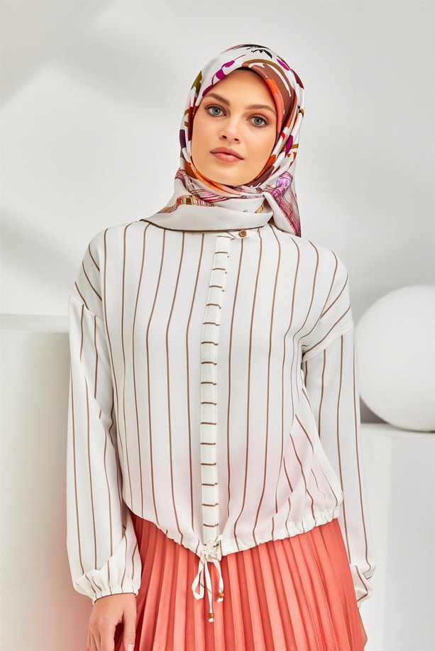 Armine Twill İpek Eşarp 20Ya8300 03