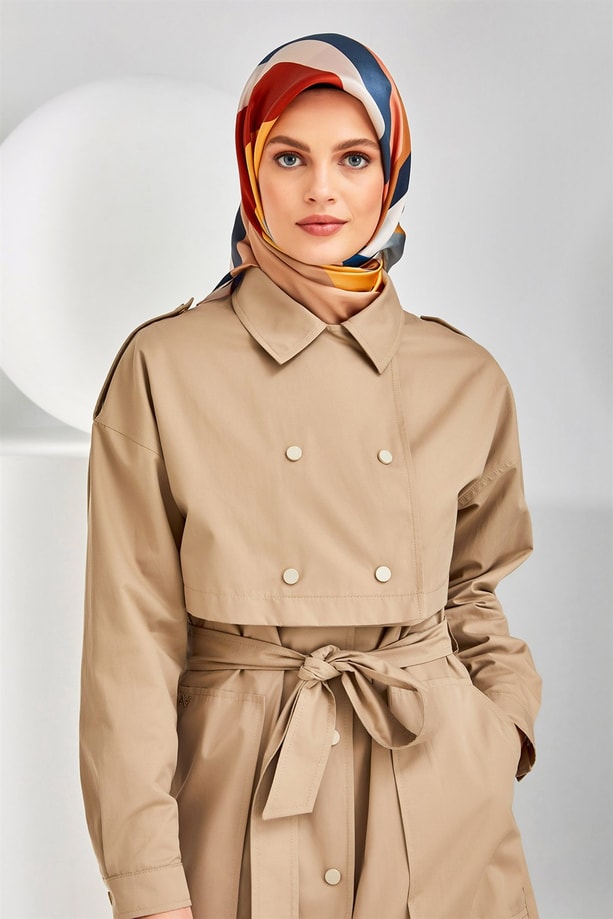 Armine Twill İpek Eşarp 20Ya8301 33