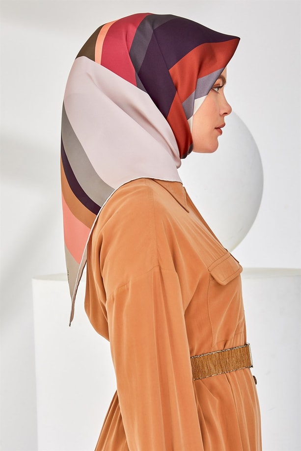 Armine Twill İpek Eşarp 20Ya8301 34