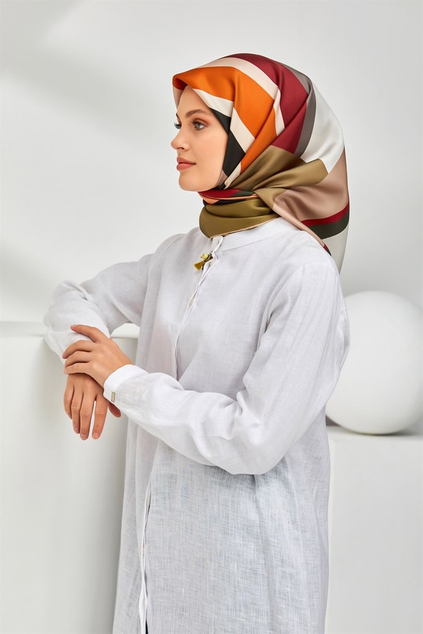 Armine Twill İpek Eşarp 20Ya8301 38