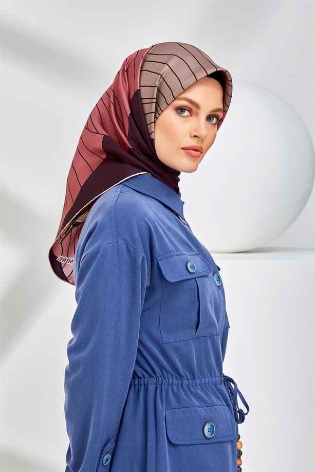 Armine Twill İpek Eşarp 20Ya8302 10