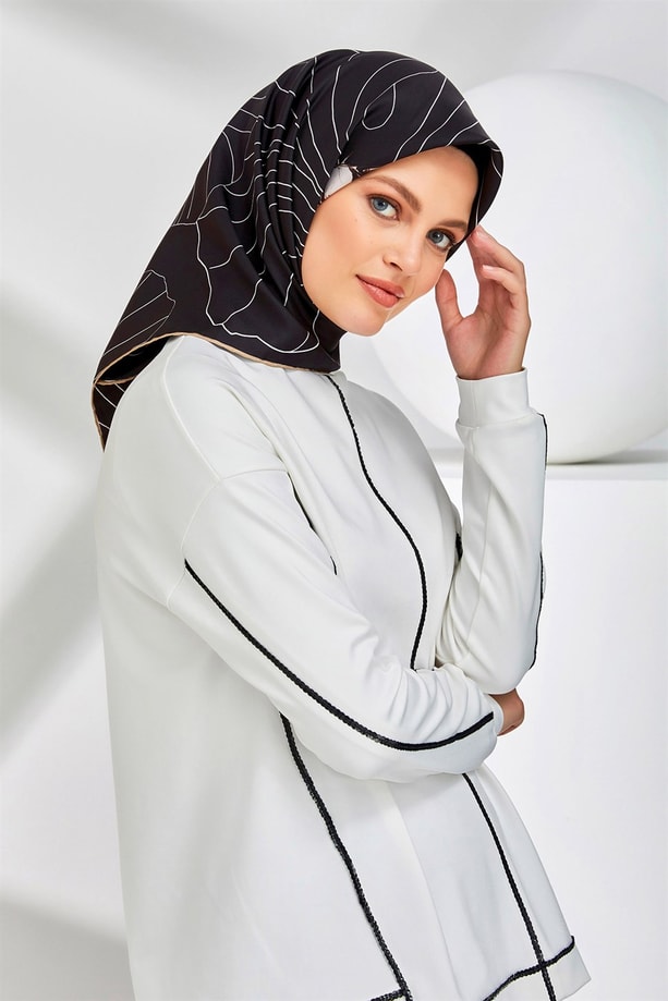 Armine Twill İpek Eşarp 20Ya8302 35