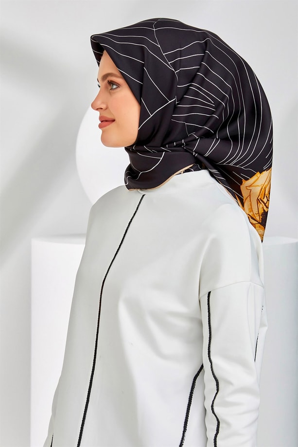 Armine Twill İpek Eşarp 20Ya8302 35