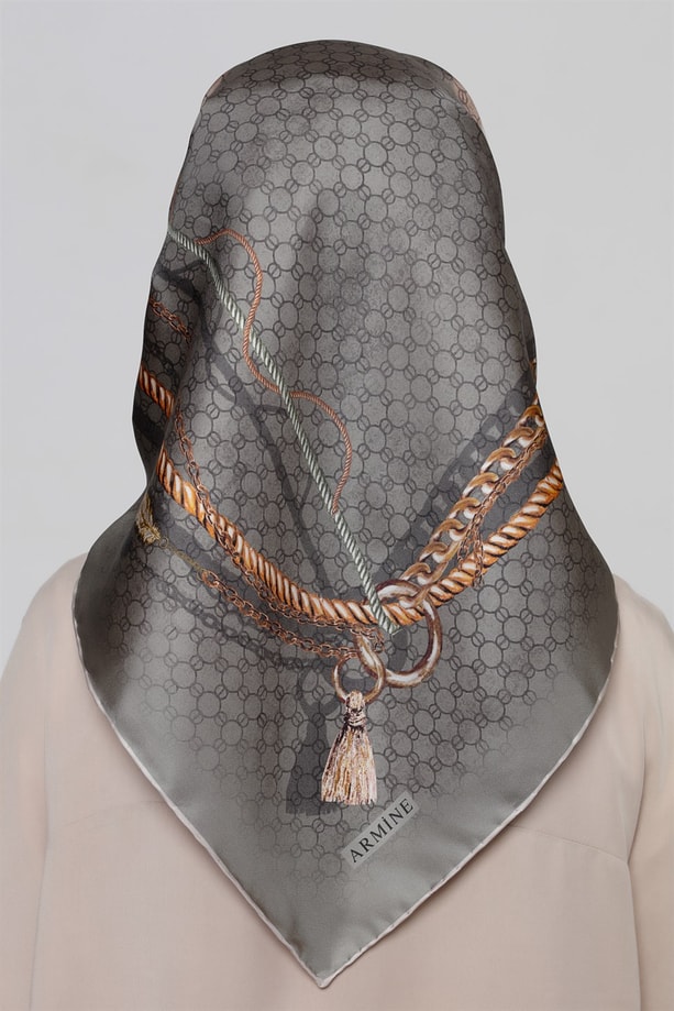 Armine Twill İpek Eşarp 20Ya8307 35