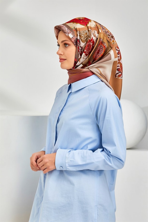 Armine Sura İpek Eşarp 20Ya8312 05