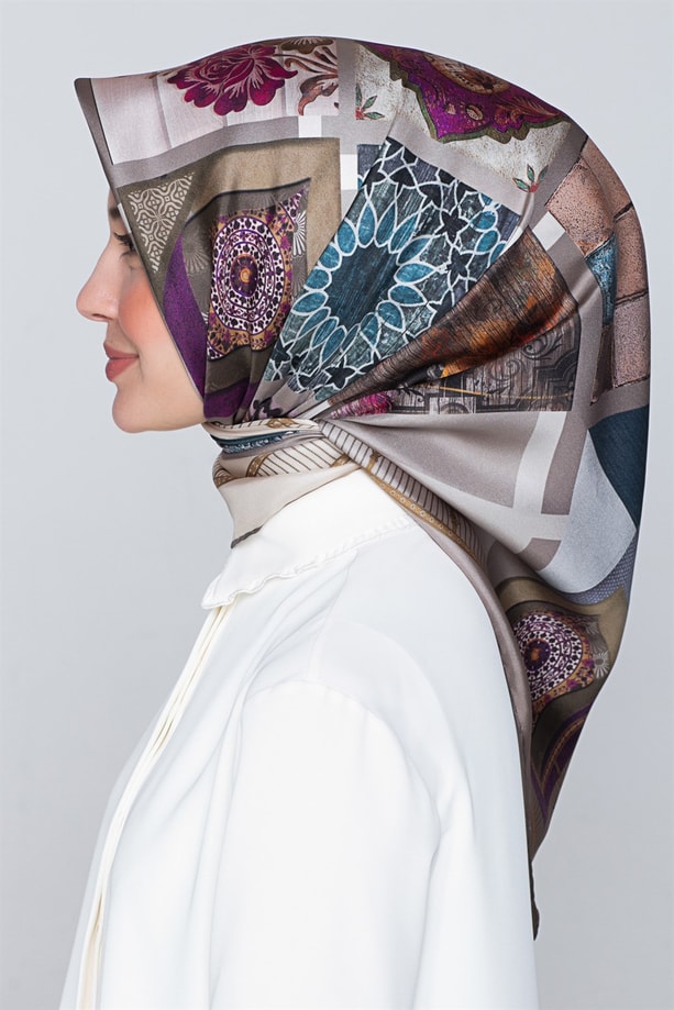 Armine Twill İpek Eşarp 20Ya8312 07