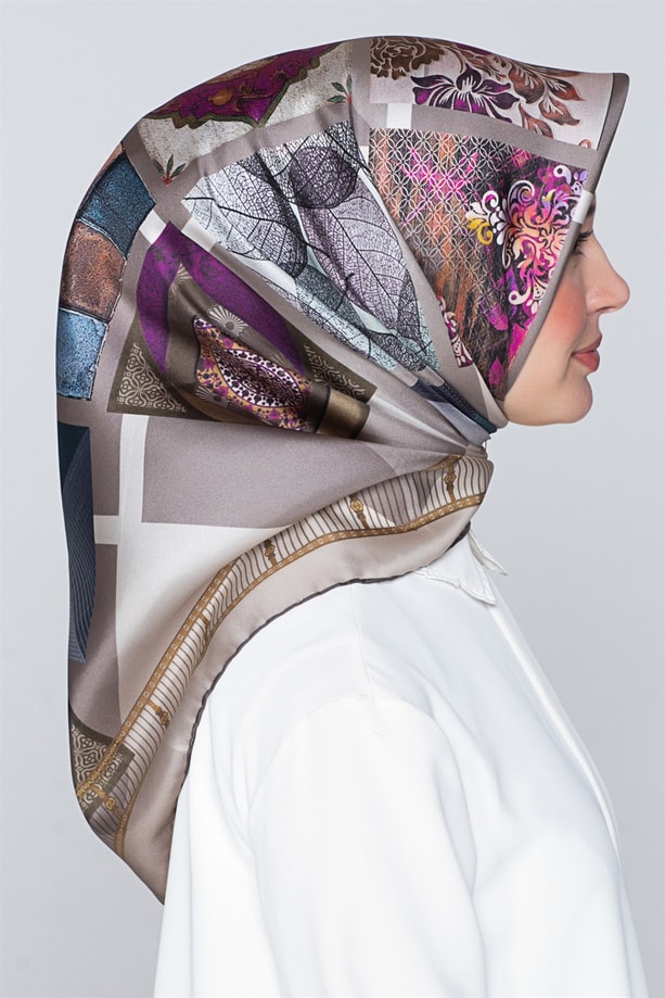 Armine Twill İpek Eşarp 20Ya8312 07