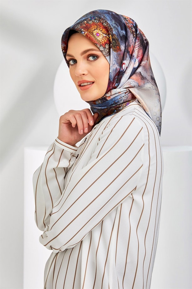 Armine Sura İpek Eşarp 20Ya8318 81