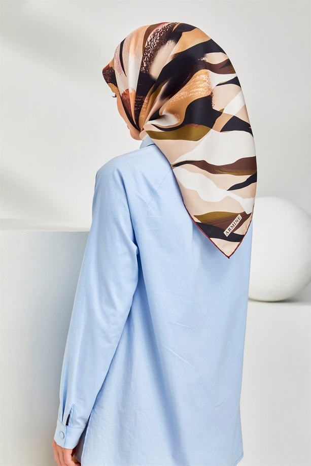 Armine Twill İpek Eşarp 20Ya8322 01