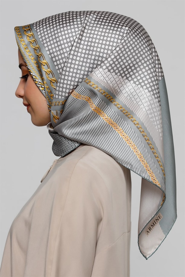 Armine Twill İpek Eşarp 20Ya8326 85