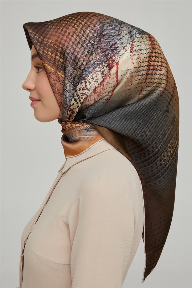 Armine Twill İpek Eşarp 21Ka8602 34