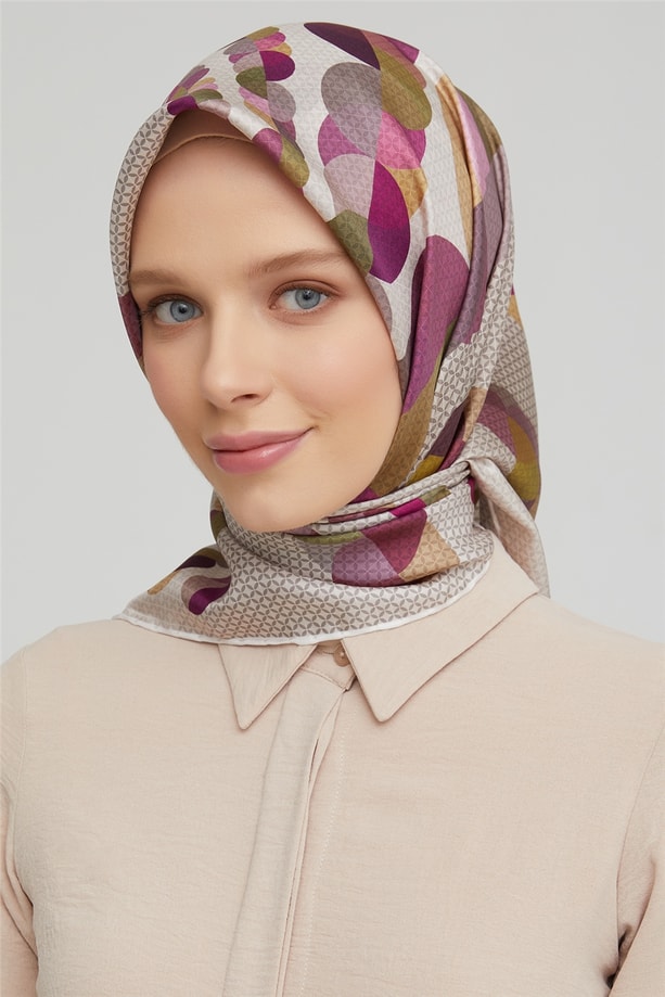 Armine Twill İpek Eşarp 21Ka8604 32