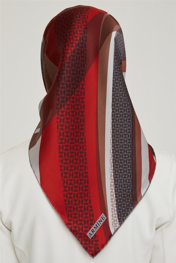 Armine Twill İpek Eşarp 21Ka8613 07