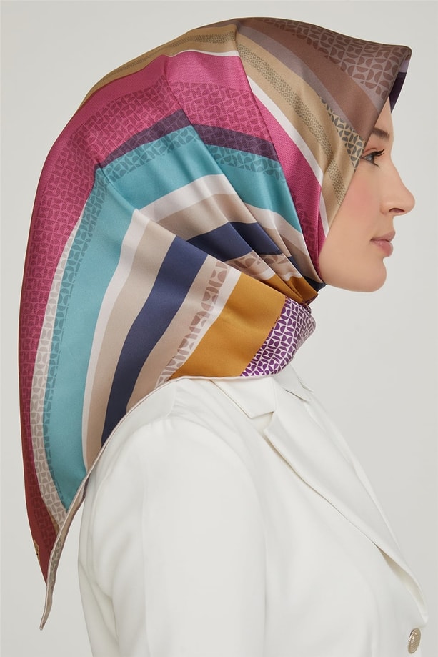 Armine Twill İpek Eşarp 21Ka8613 36