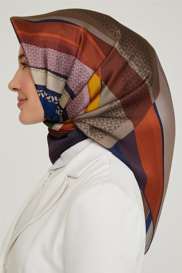 Armine Twill İpek Eşarp 21Ka8613 40