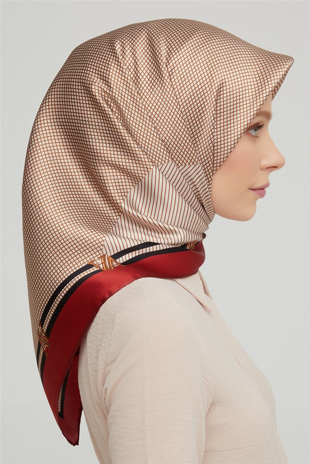 Armine Twill İpek Eşarp 21Ka8616 01