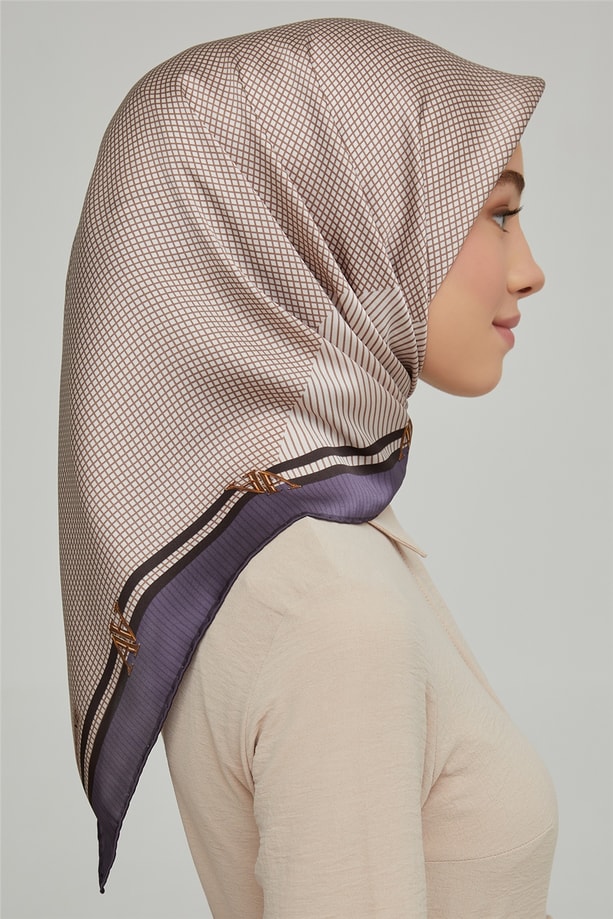 Armine Twill İpek Eşarp 21Ka8616 02
