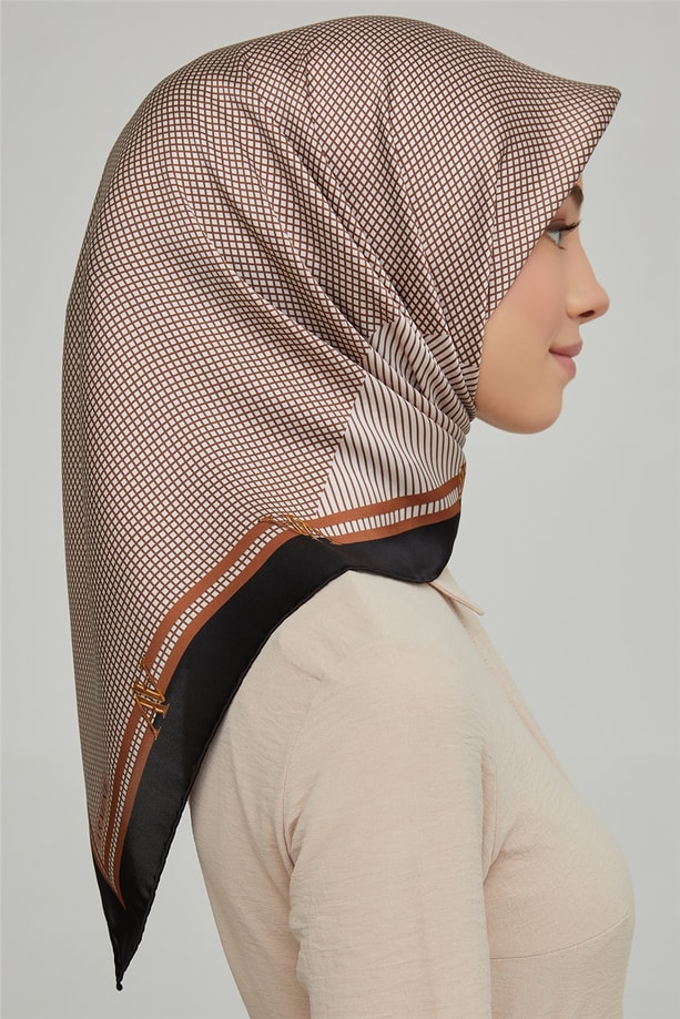 Armine Twill İpek Eşarp 21Ka8616 03
