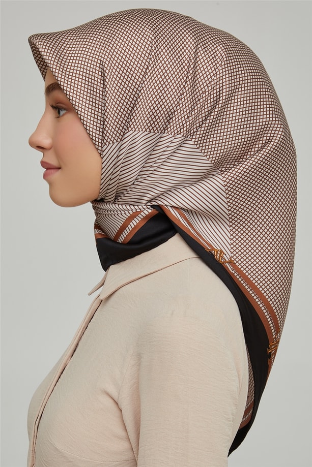 Armine Twill İpek Eşarp 21Ka8616 03