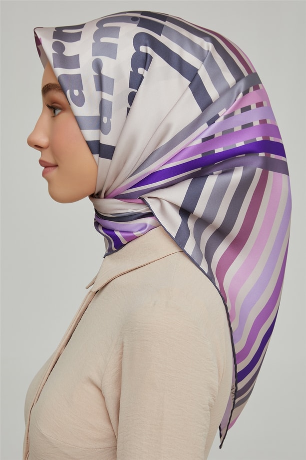 Armine Twill İpek Eşarp 21Ka8617 05