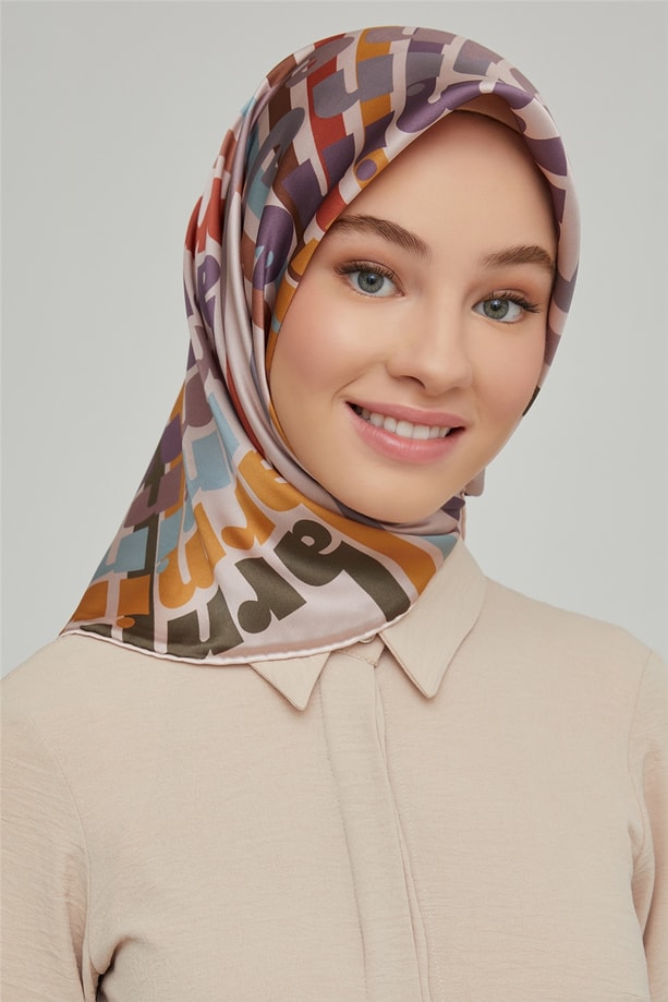 Armine Twill İpek Eşarp 21Ka8617 34