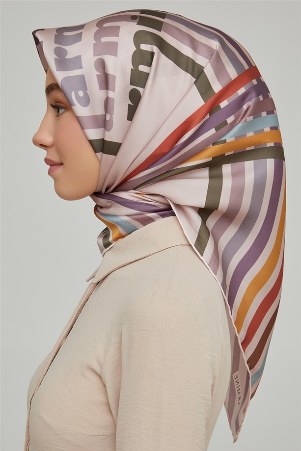 Armine Twill İpek Eşarp 21Ka8617 34
