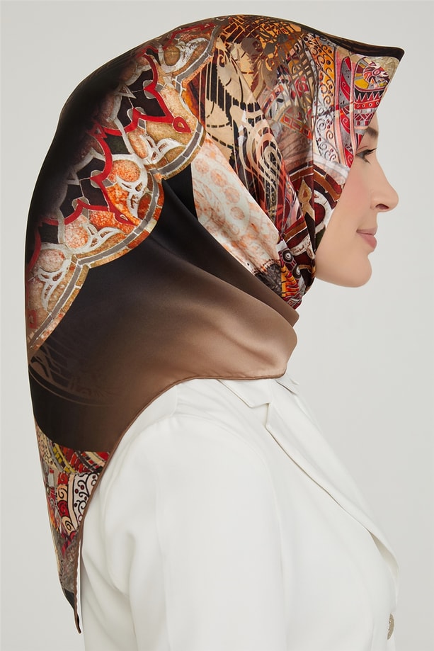 Armine Twill İpek Eşarp 21Ka8622 02