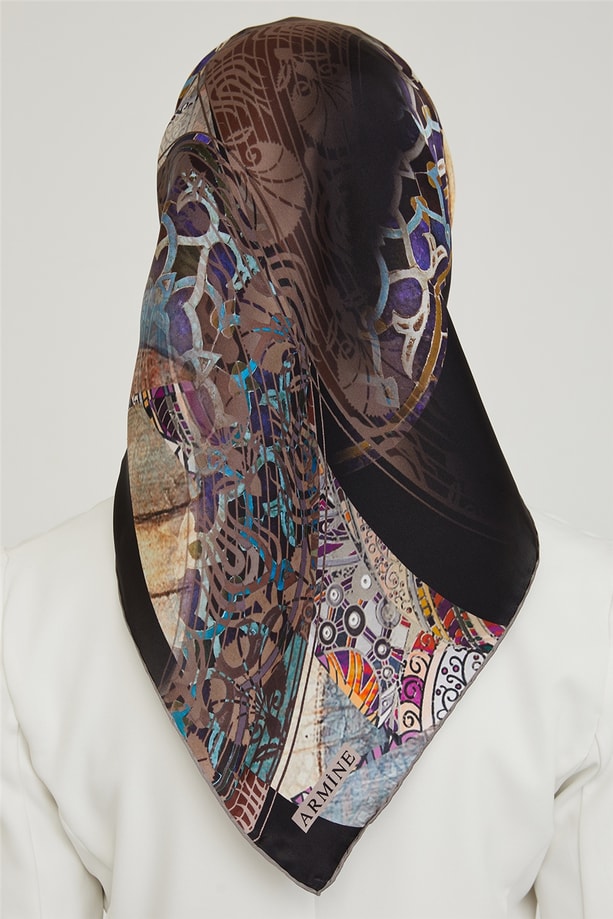 Armine Twill İpek Eşarp 21Ka8622 04