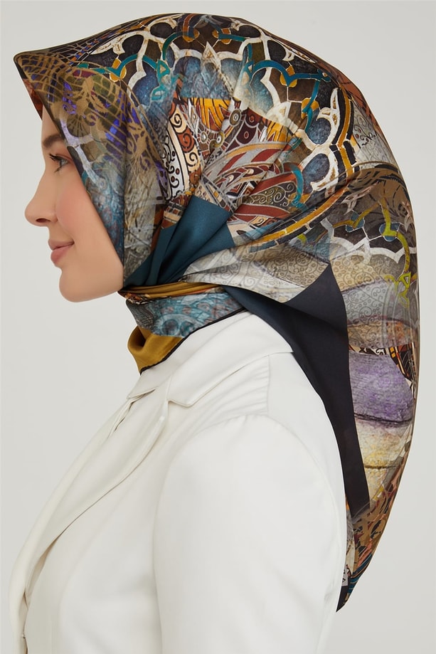Armine Twill İpek Eşarp 21Ka8622 09