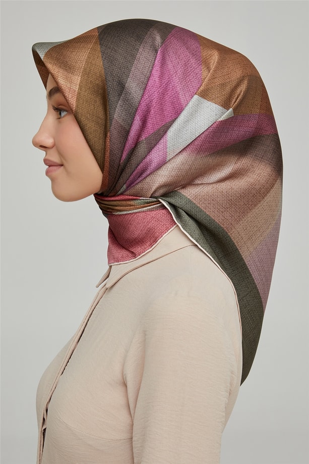Armine Twill İpek Eşarp 21Ka8623 06