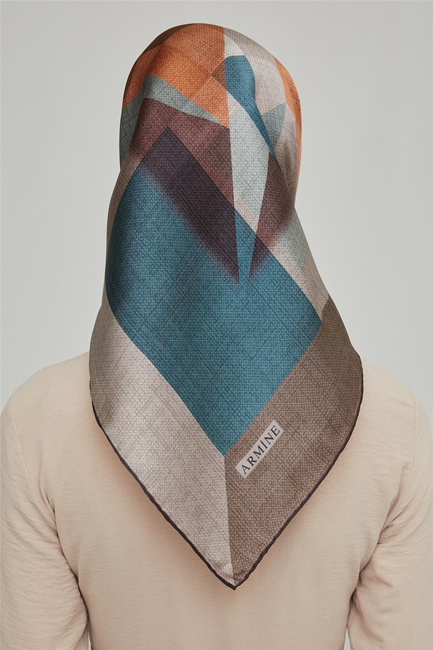 Armine Twill İpek Eşarp 21Ka8623 32