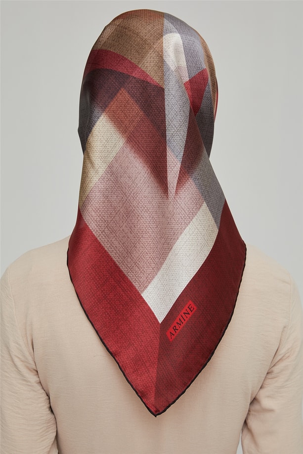 Armine Twill İpek Eşarp 21Ka8623 34
