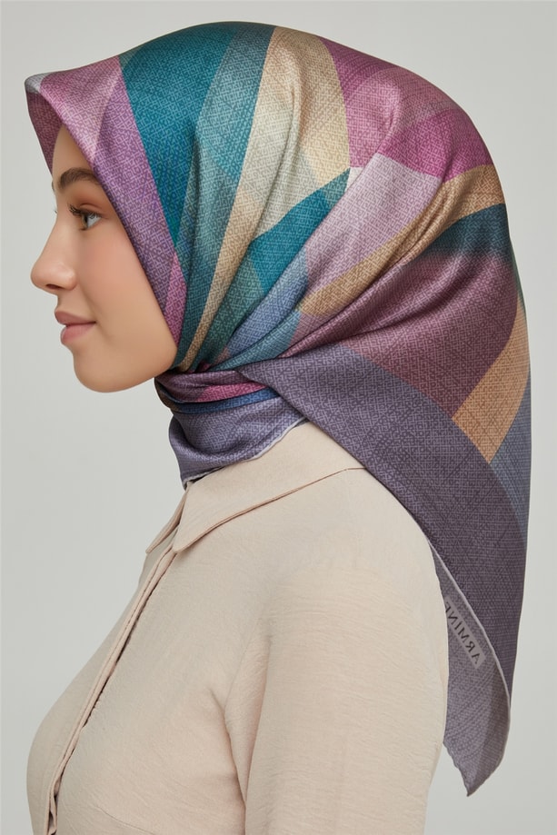 Armine Twill İpek Eşarp 21Ka8623 39