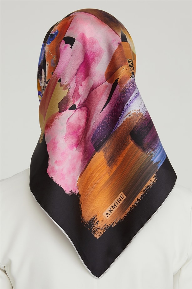 Armine Twill İpek Eşarp 21Ka8630 06