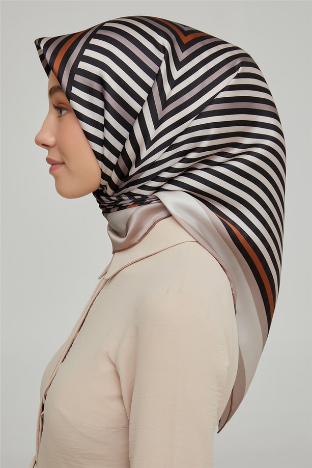 Armine Twill İpek Eşarp 21Ka8633 31