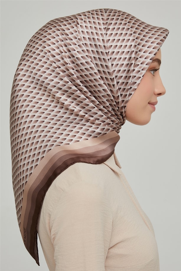 Armine Twill İpek Eşarp 21Ka8634 05