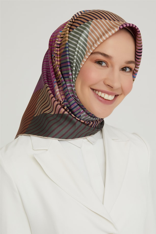 Armine Twill İpek Eşarp 21Ka8635 37