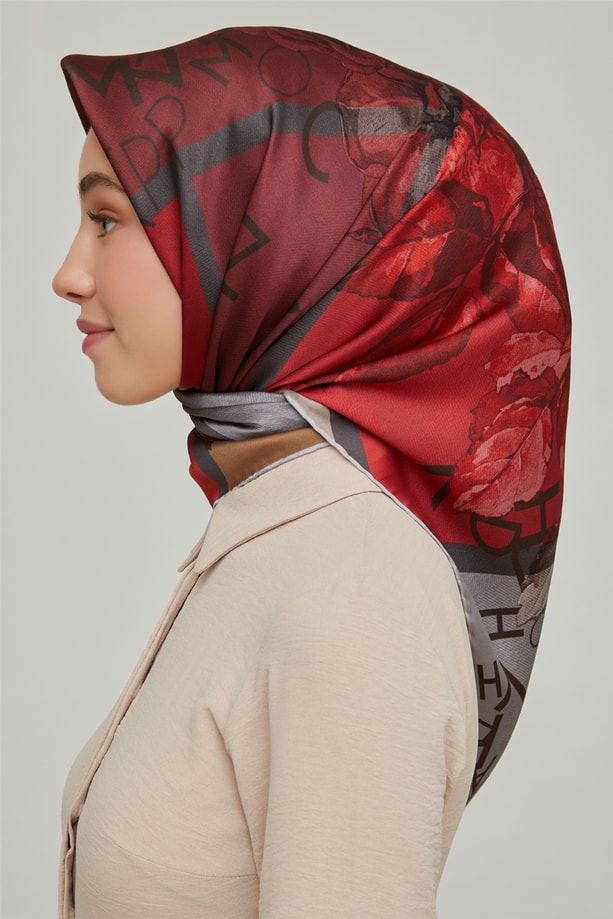 Armine Twill İpek Eşarp 21Ka8637 33