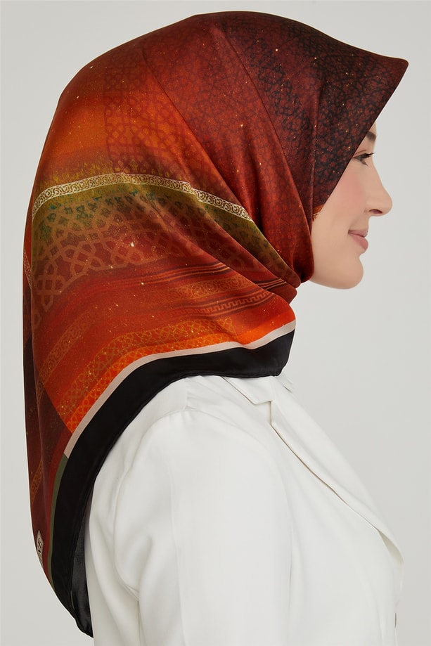 Armine Twill İpek Eşarp 21Ka8639 08