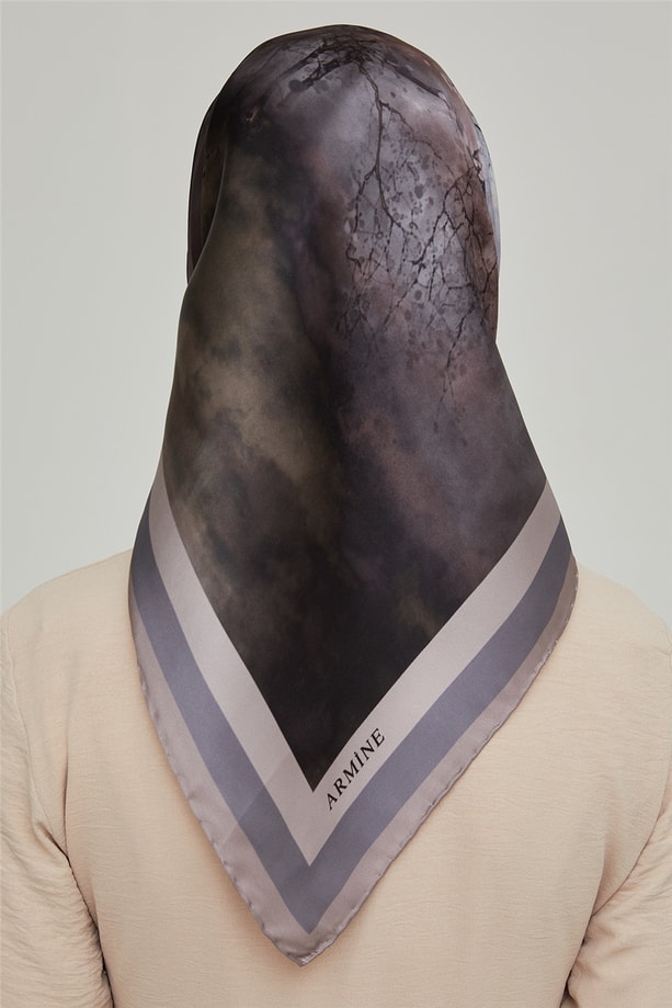 Armine Twill İpek Eşarp 21Ka8643 09