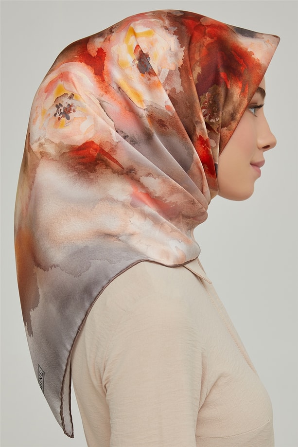 Armine Twill İpek Eşarp 21Ka8645 08