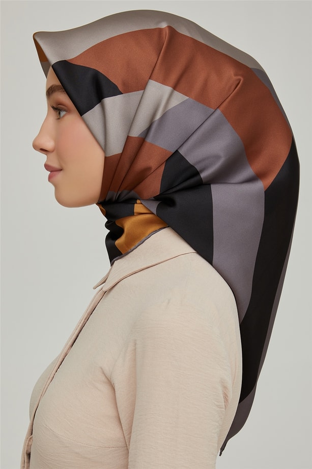 Armine Twill İpek Eşarp 21Ka8646 09