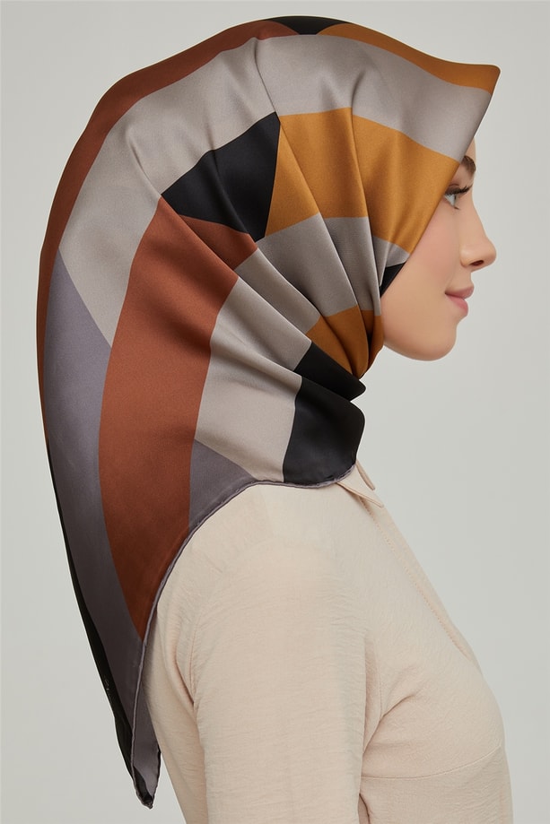 Armine Twill İpek Eşarp 21Ka8646 09