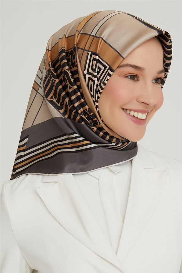 Armine Twill İpek Eşarp 21Ka8647 07